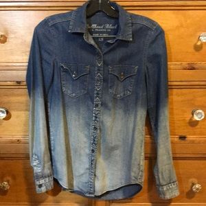 Denim blouse